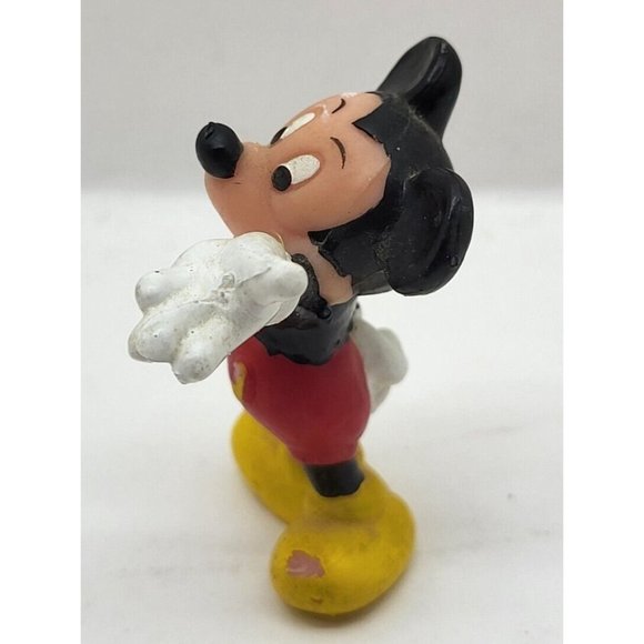 Disney MICKEY MOUSE Applause 2" PVC Figure / Cake Topper Toy Hong Kong (E2) - Picture 2 of 9